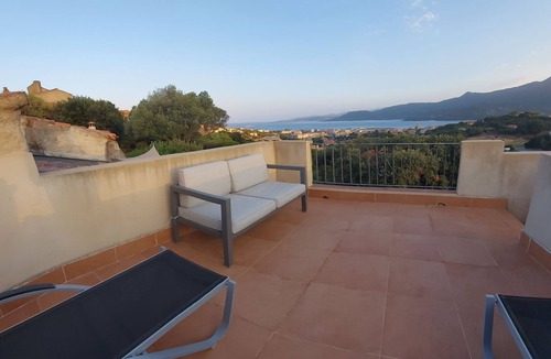 Propriano Villa | Space, sun and freedom: 4 terraces, private garden, air-conditioned rooms.