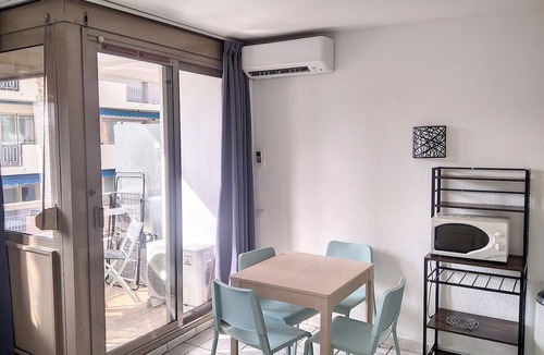 Juan-les-Pins Apartment | Studio 309 Bord de mer Résidence Graziella
