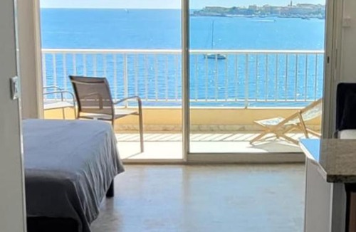 Le Ricanto Apartment | Studio agréable avec vue mer à Ajaccio - 30 m² avec accès plage