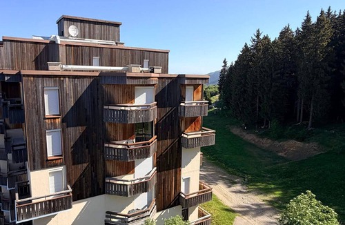 Prapoutel Apartment | Studio cabin 4 pers., ski-in ski-out, valley view