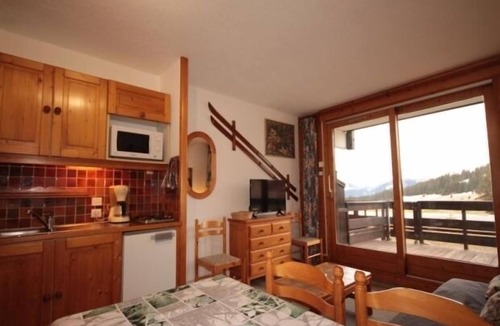 Les Saisies Apartment | Studio cabin with large terrace and ideal location