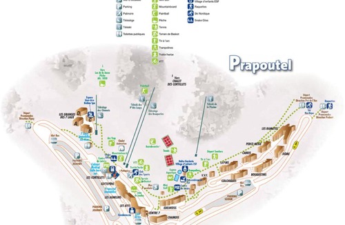 Prapoutel Apartment | Studio Cabine 4 pers au pied des pistes avec balcon - FR-1-557-13