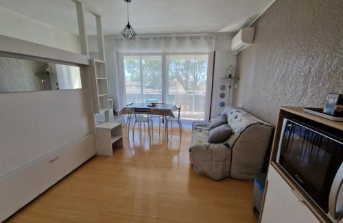 Les Arenes Apartment | Studio cabine Canet Plage Parking