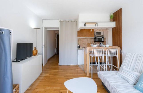 Carnac Apartment | Studio cabine proche plage avec balcon sud, Wifi, et parking - Carnac - FR-1-477-98