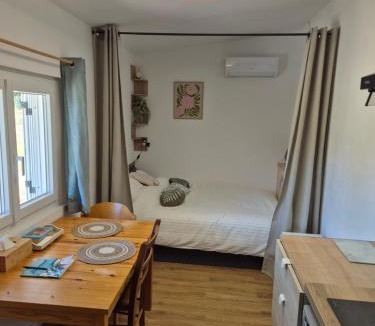 Sanary-sur-Mer Apartment | Studio climatisé avec jardin proche plages