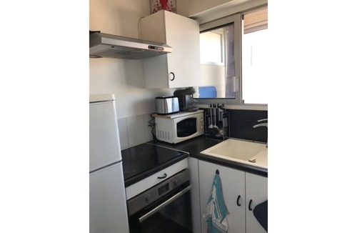 Canet-Plage Apartment | Studio in 1st line, beach 50m away