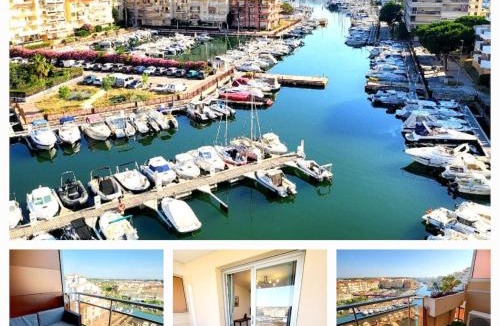 Le Port Apartment | Studio Le Ponton vue Marina -Parking Clim Wifi
