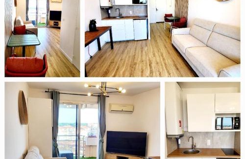 Le Port Apartment | Studio Le Ponton vue Marina -Parking Clim Wifi