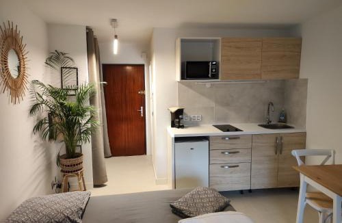 Mandelieu-La-Napoule Apartment | Studio NEUF - Cannes Marina - Terrasse & Piscine