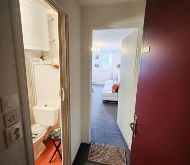 Le Pleynet Apartment | Studio pratique en RdC, au calme, avec vue