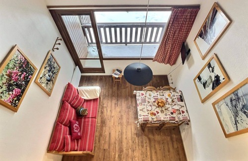 Val-d'Isere Apartment | Studio with cabin and mezzanine in Val d'Isère, 5 people, pets allowed