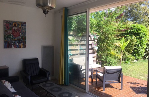 Labenne Apartment | Studio with garden 2km from the ocean. Capbreton, Hossegor, beaches and surfing!
