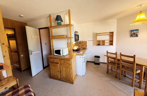 Lanslevillard Apartment | Studio with loft - Sleeps 4