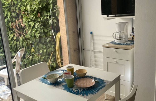 Sausset-les-Pins Apartment | Studio with parking space and garden