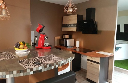Epernay Apartment | Studio with private jacuzzi, terrace and balcony and billiards