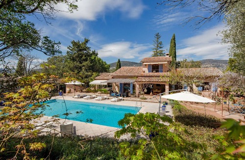 Le Tignet House | Stunning private villa for 6 people with WIFI, private pool, TV, terrace and panoramic view