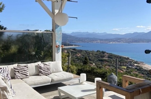 Olmeto Apartment | SUPERB FLAT MINI VILLA SEA VIEW