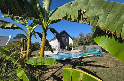 Plobannalec-Lesconil Villa | Superb villa with pool 100m from the beach
