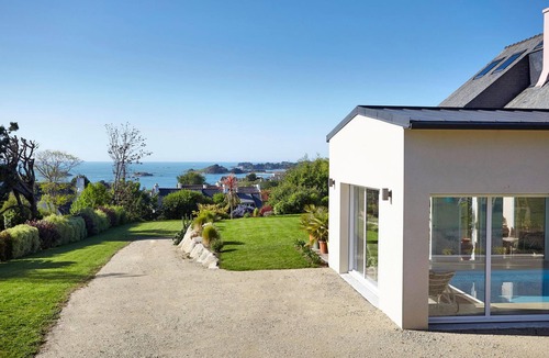 Carantec Villa | Superb Villa Charming exceptional sea view-3000 M2 Private garden-300 beach