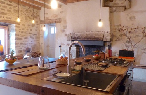 Belz Ski Chalet | Ti Rose, Charming house in the port of Saint Cado