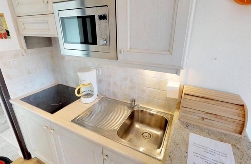 Menton Apartment | Top Floor Studio with Terrace and Private Parking