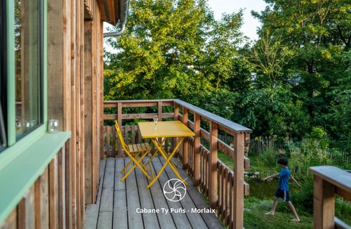 Morlaix Ski Chalet | Ty Puns - Cabane écoresponsable dans un espace verdoyant en centre-ville