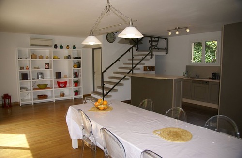 Chambonas House | Very beautiful stone house 3 bedrooms, river views, garden,