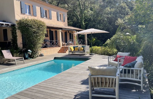 Le Rayol Villa | Very charming provencal villa for 8-10p, 300m fr. beach and village