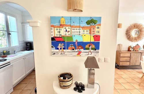 Les Restanques House | Villa 3 bed 2 bath 6 pers, south facing, Golfe St Tropez, air-conditioned, free wifi