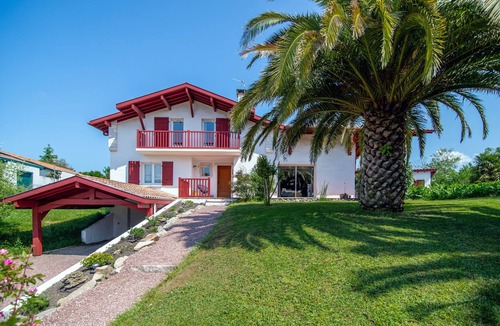 Arcangues House | Villa d' Arcangues Basque 4*, swimming pool palm trees 10 minutes from Biarritz