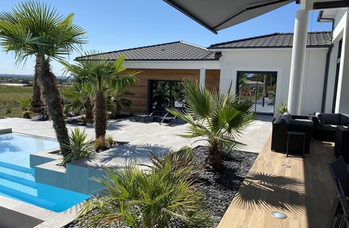 Beaupuy House | Villa Darchitecte de 500m2 Avec Piscine Chauffée, Sauna, Hammam et spa