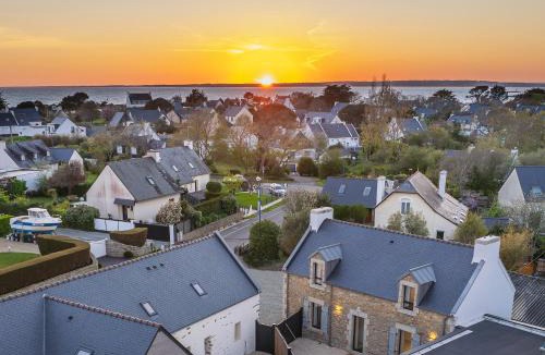 Tregunc Villa | Villa en bord de mer avec piscine intérieure