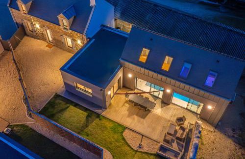 Tregunc Villa | Villa en bord de mer avec piscine intérieure