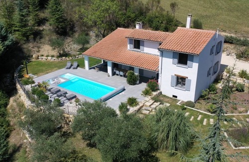 Saint-Ferreol-Trente-Pas Villa | Villa with private heated pool "Le Mas des Doux Instants" rated 5 stars