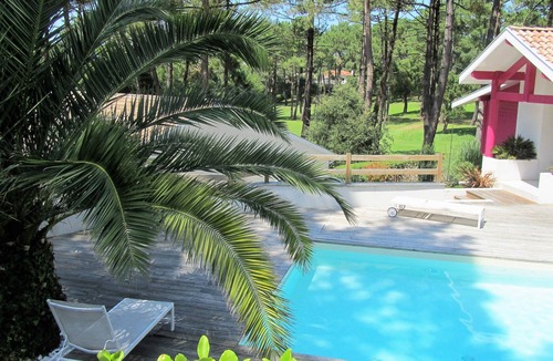Seignosse Villa | Villa on the Seignosse golf course, heated pool, 2 terraces: Golf & Pool