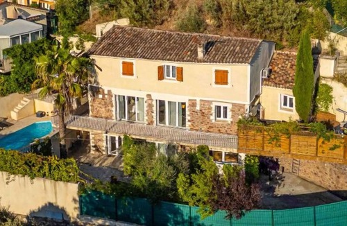 Cannes La Bocca Villa | Villa Paradis - Cannes - Swimming pool, flower garden, jacuzzi