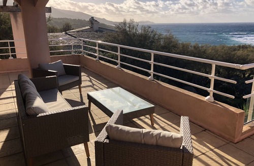 Marine de Davia Villa | Villa with panoramic sea view, 2-minute walk to the beach!