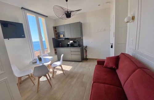 Cap d'Ail Apartment | Vue mer - Monaco - clim