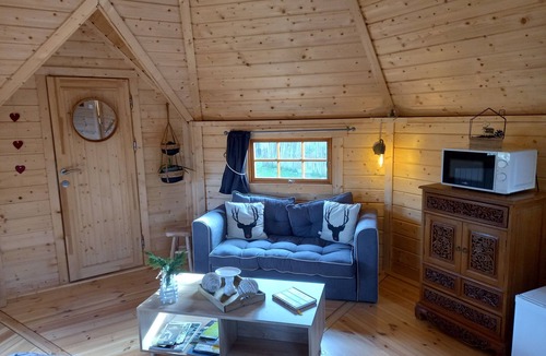 Cleguerec Cottage | Your unusual and cocooning accommodation: our Finnish Kota