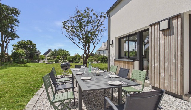 490m from the beach, new house for 8