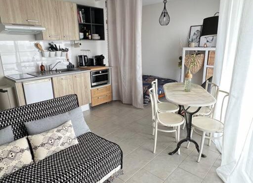 Ambre Appart-Wifi-Terrasse-Parking-Terrasse-2 couchages