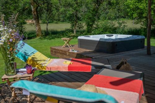 Ancien moulin avec Jacuzzi