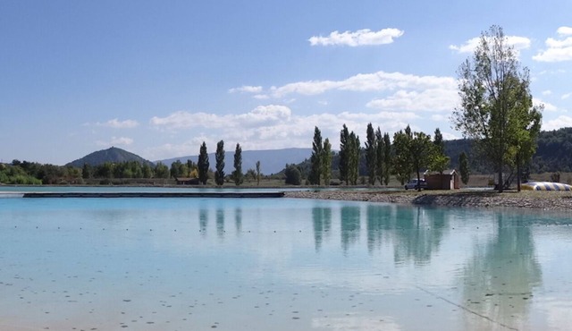 Apartment located between lake and mountains north of Sisteron