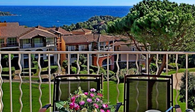 Appartement Cap Estérel Agay vue mer avec climatisation
