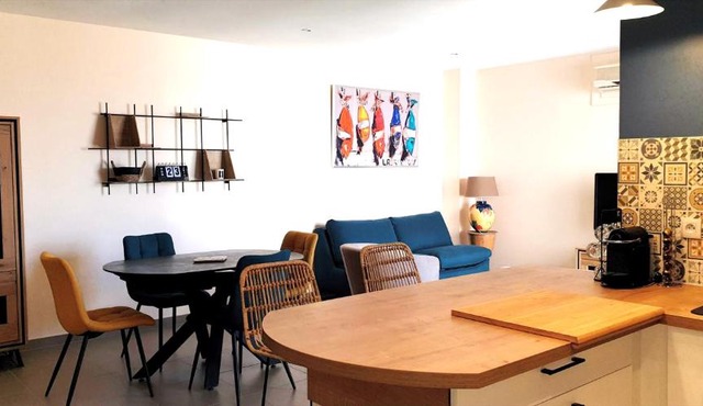 Appartement sur la plage