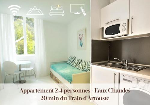 Apt 5 Eaux-Chaudes proche Laruns et Espagne