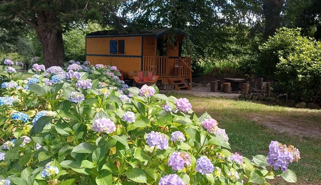 Bohemian Getaway: A Caravan in the Heart of the Breton Countryside. 15 minutes from Dinan.