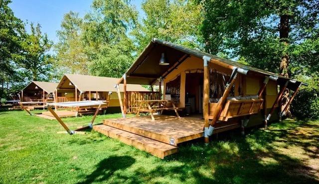 Cabane sur pilotis 2 chambres - sans sanitaires 4 persons