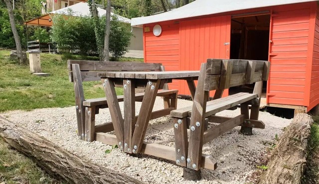Camping maeva Escapades Coeur d'Ardèche * - Cabin 3 Rooms 4 People Without Sanitary