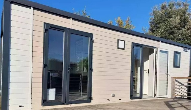 Camping Paradis les 2 Îles - Mobile home Eden 4 rooms 6 people Air-conditioned